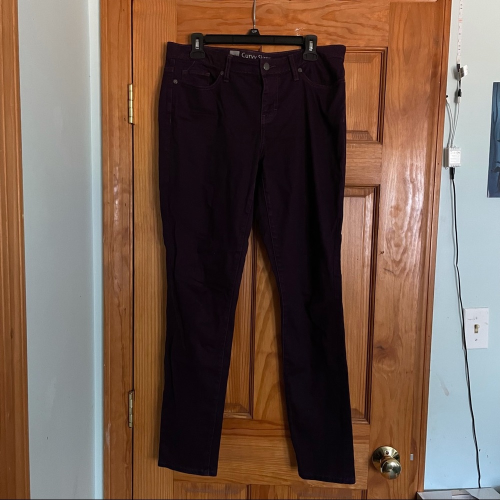 Purple Skinny Jeans